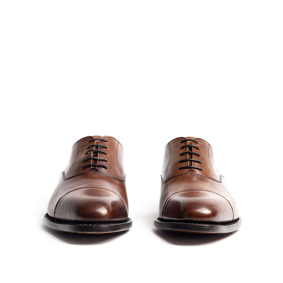 Berwick 1707 Capped Oxford - Camden Connaught Luxury Shoes