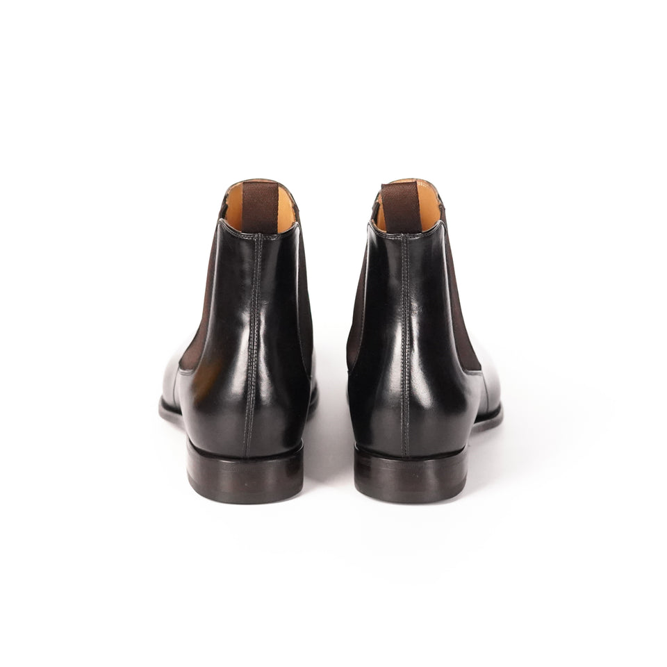 Carlos Santos Chelsea Boot (Noir Shadow) - Camden Connaught Luxury Shoes