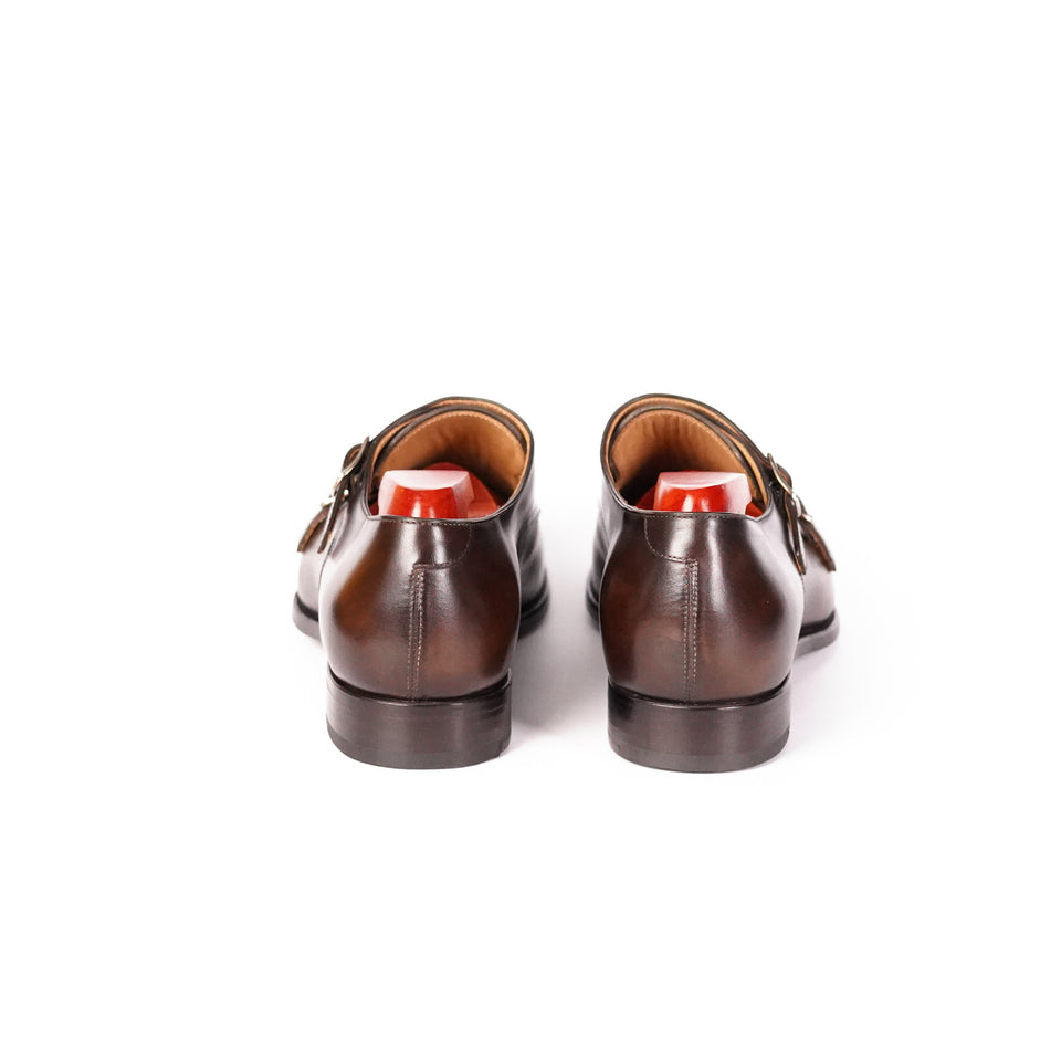 Carlos Santos Double Monk Strap (Coimbra) - Camden Connaught Luxury Shoes