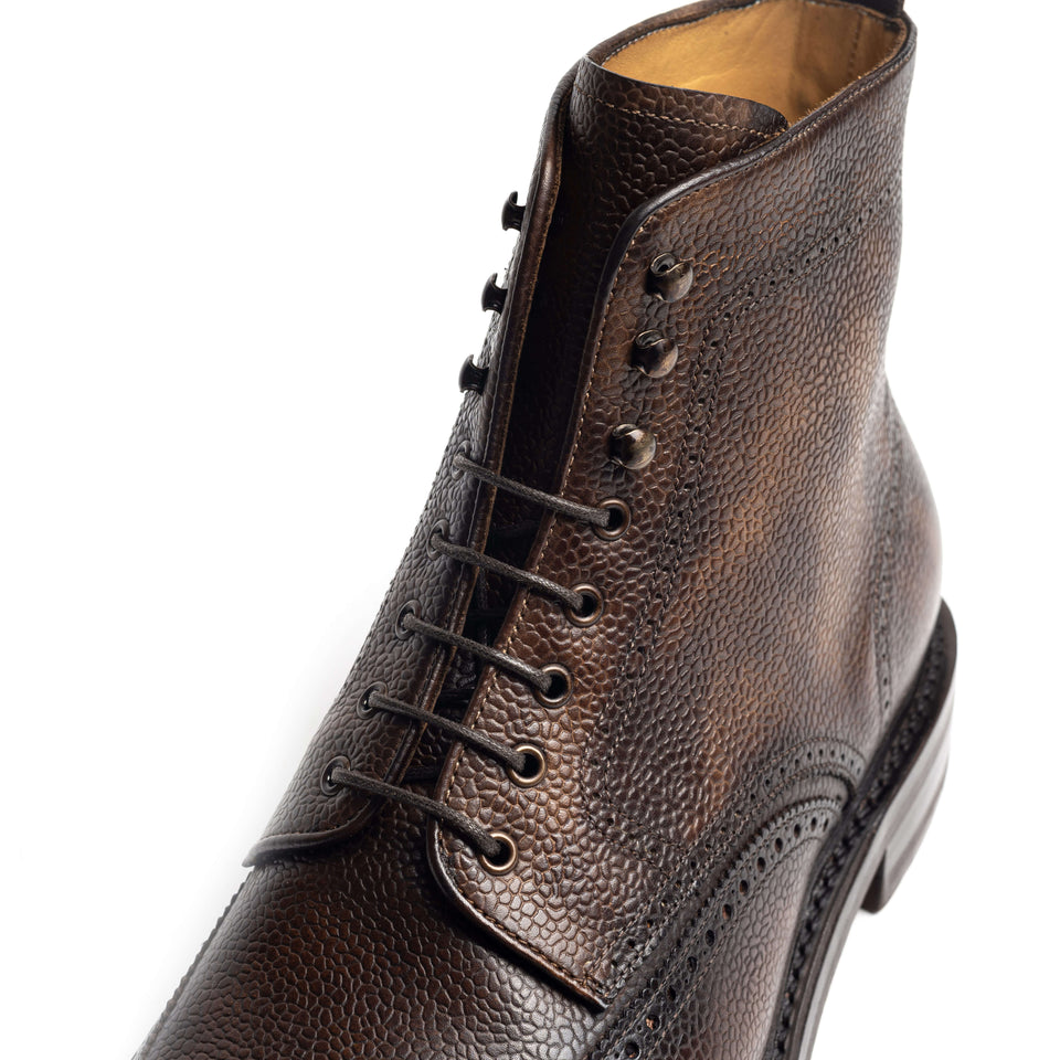 Carlos Santos Brogue Boot - Camden Connaught Luxury Shoes