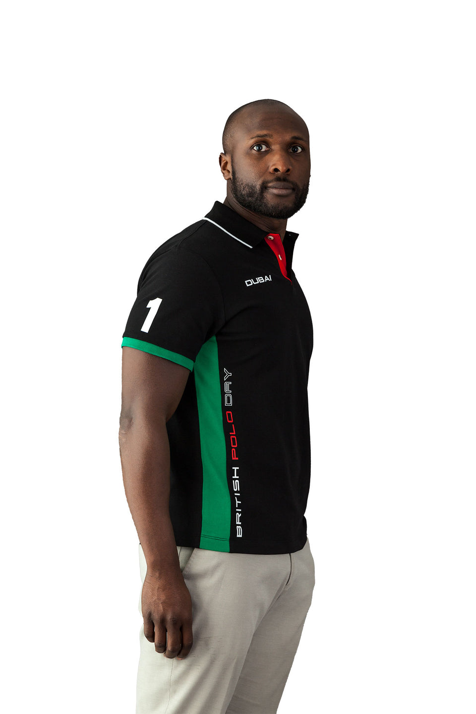 Hackett British Polo Day Dubai Black Polo Shirt - Camden Connaught