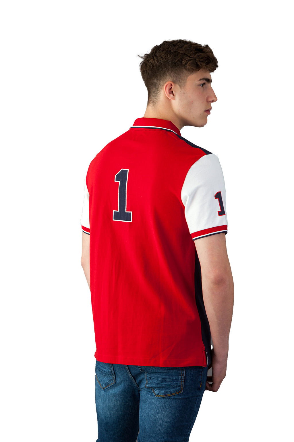 Hackett London Polo Shirt Multi Colour Navy And Red – Camden Connaught