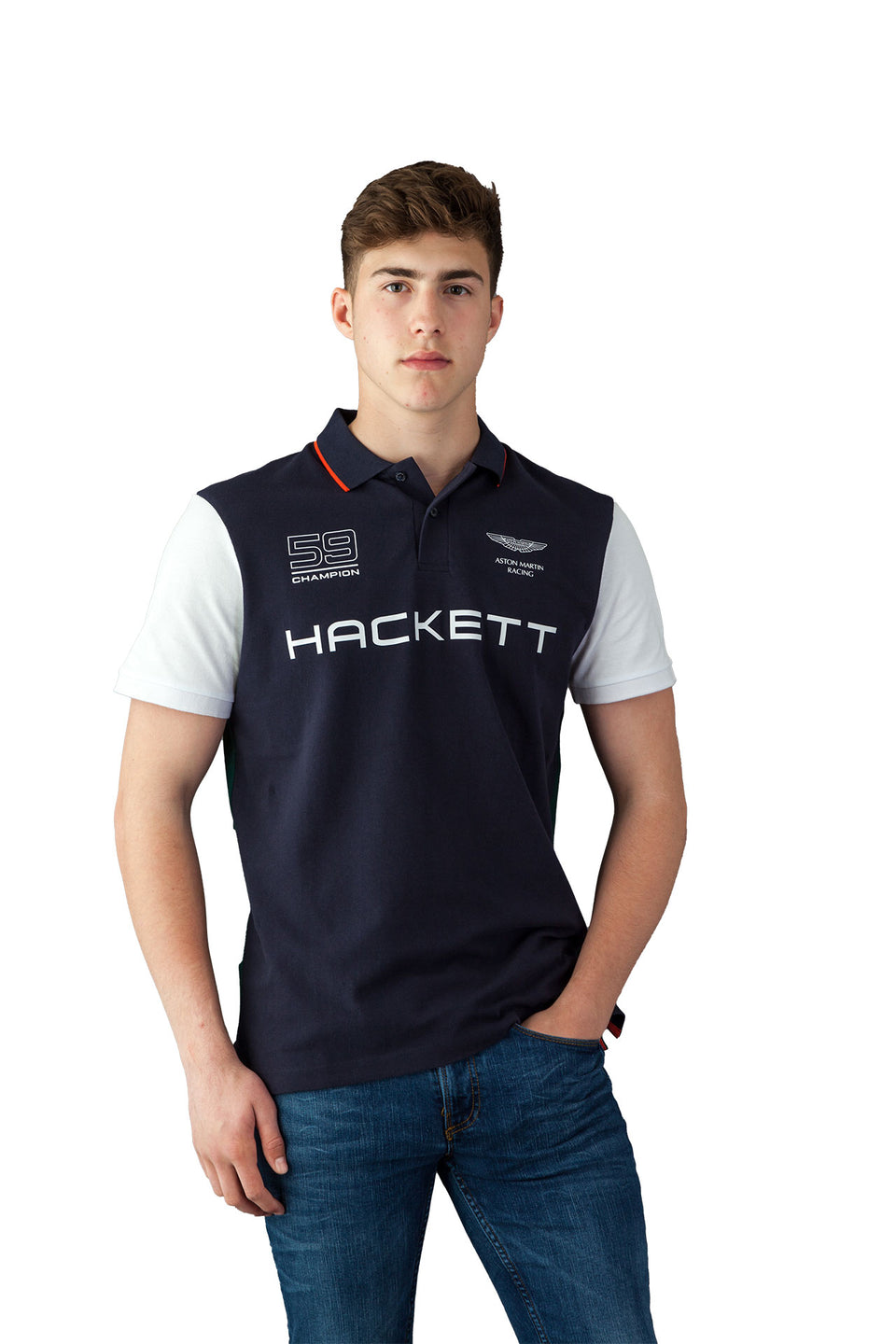 Hackett aston martin polo shirts Clearance