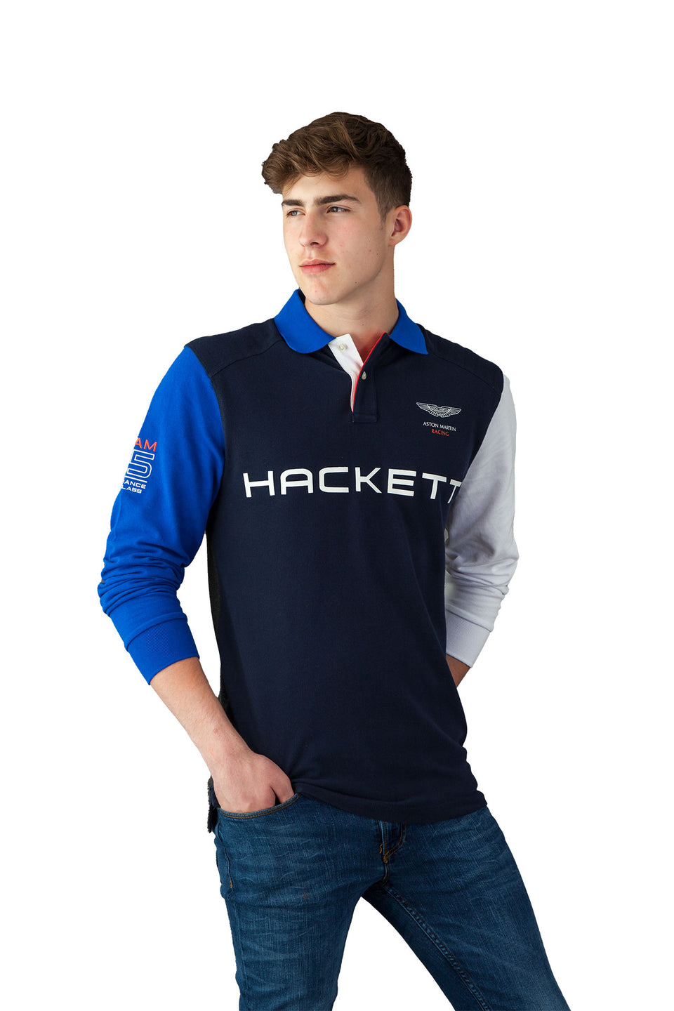 Hackett Long Sleeve Polo Shirt - Camden Connaught