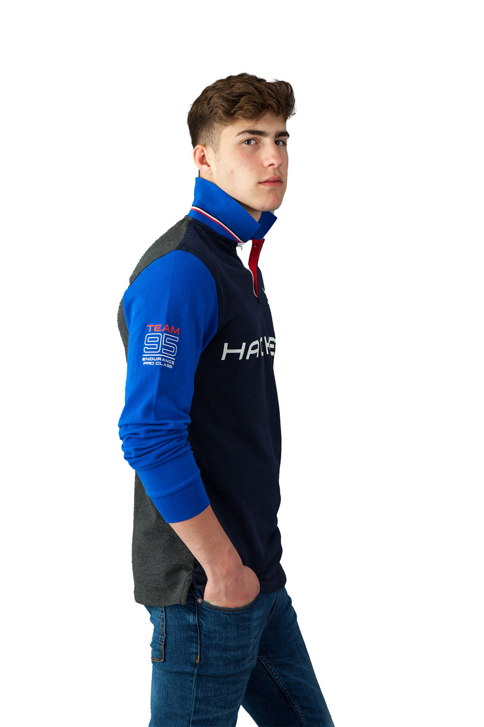 Hackett Long Sleeve Polo Shirt - Camden Connaught