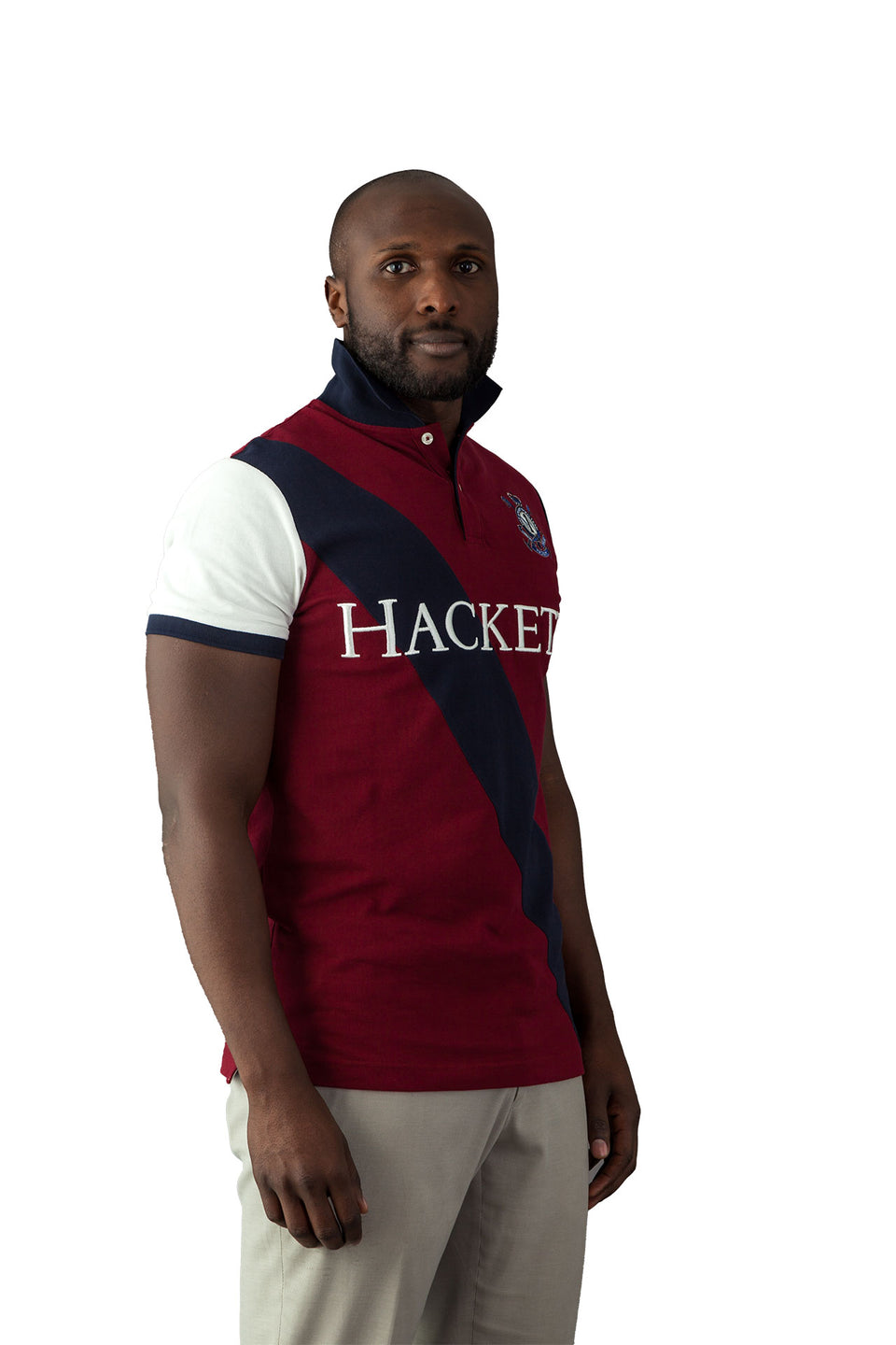 Hackett Sash Cherry Polo Shirt - Camden Connaught