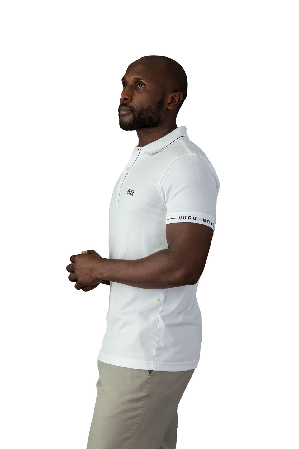 Hugo Boss Moisture Manager White Cotton Polo Shirt - Camden Connaught