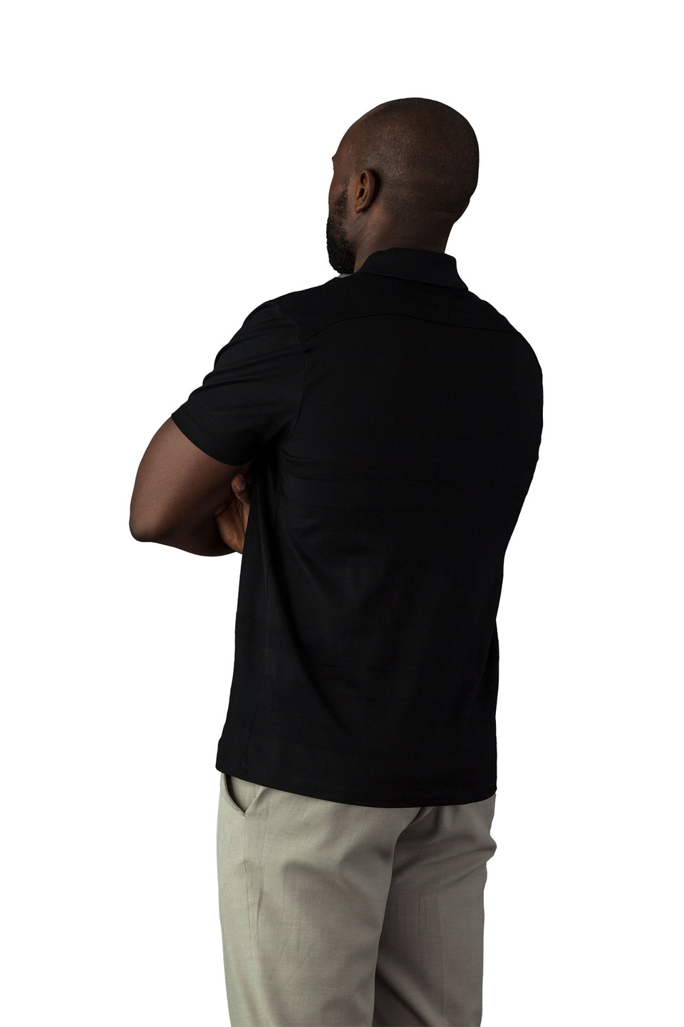 Hugo Boss Slim-fit Black Cotton Polo Shirt - Camden Connaught