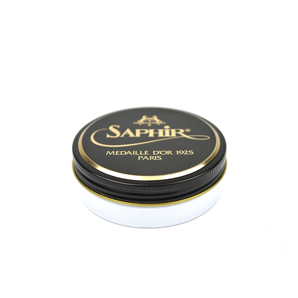 Saphir Medaille D’Or Pate De Luxe Wax Polish - Neutral - Camden Connaught Luxury Shoes